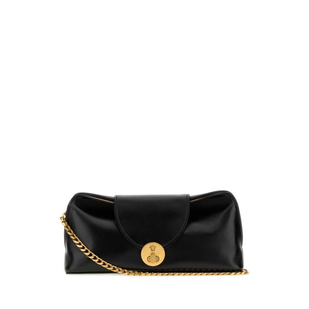 Versace Women Clutch Lamb Leather